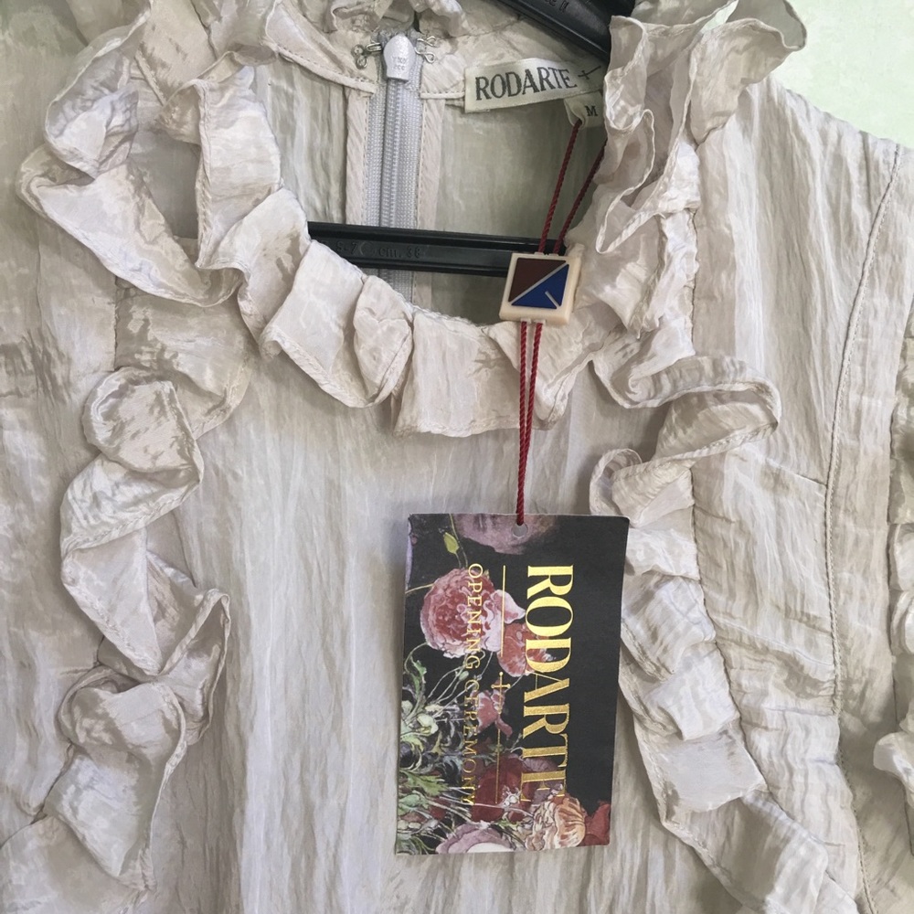 RODARTE SILK BLOUSE - NEW WITH TAGS - Picture 7 of 7